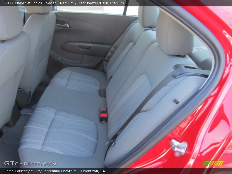 Red Hot / Dark Pewter/Dark Titanium 2014 Chevrolet Sonic LT Sedan