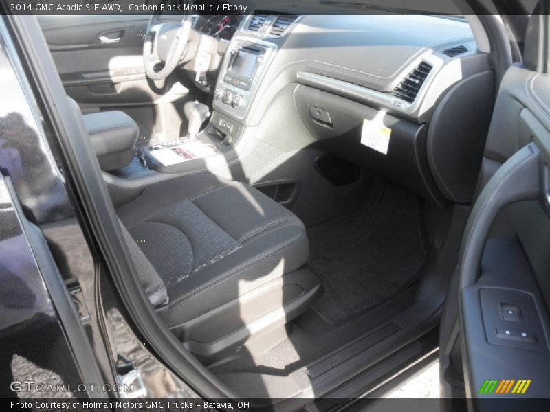 Carbon Black Metallic / Ebony 2014 GMC Acadia SLE AWD