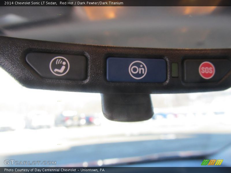 Red Hot / Dark Pewter/Dark Titanium 2014 Chevrolet Sonic LT Sedan