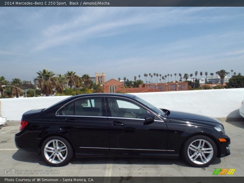 Black / Almond/Mocha 2014 Mercedes-Benz C 250 Sport