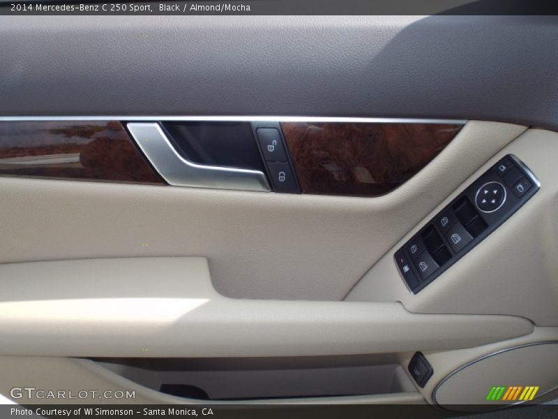 Black / Almond/Mocha 2014 Mercedes-Benz C 250 Sport