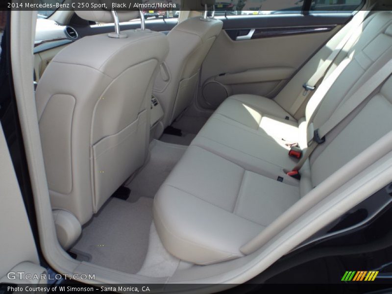 Black / Almond/Mocha 2014 Mercedes-Benz C 250 Sport