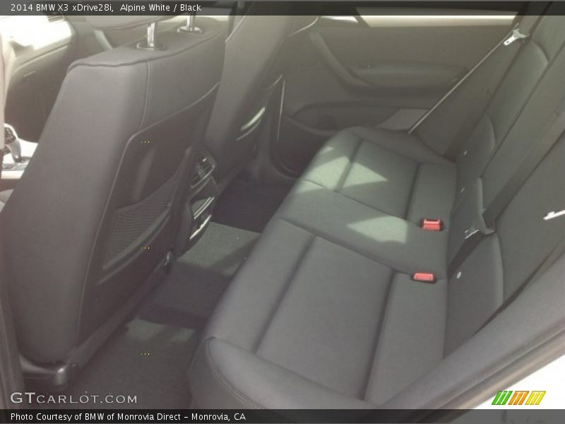 Alpine White / Black 2014 BMW X3 xDrive28i