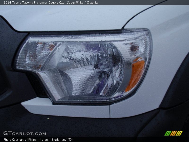 Super White / Graphite 2014 Toyota Tacoma Prerunner Double Cab
