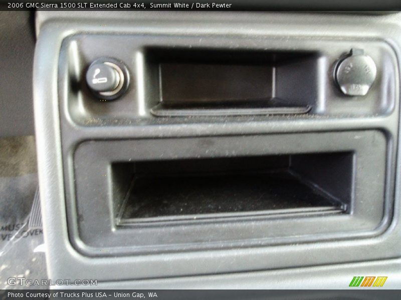Summit White / Dark Pewter 2006 GMC Sierra 1500 SLT Extended Cab 4x4