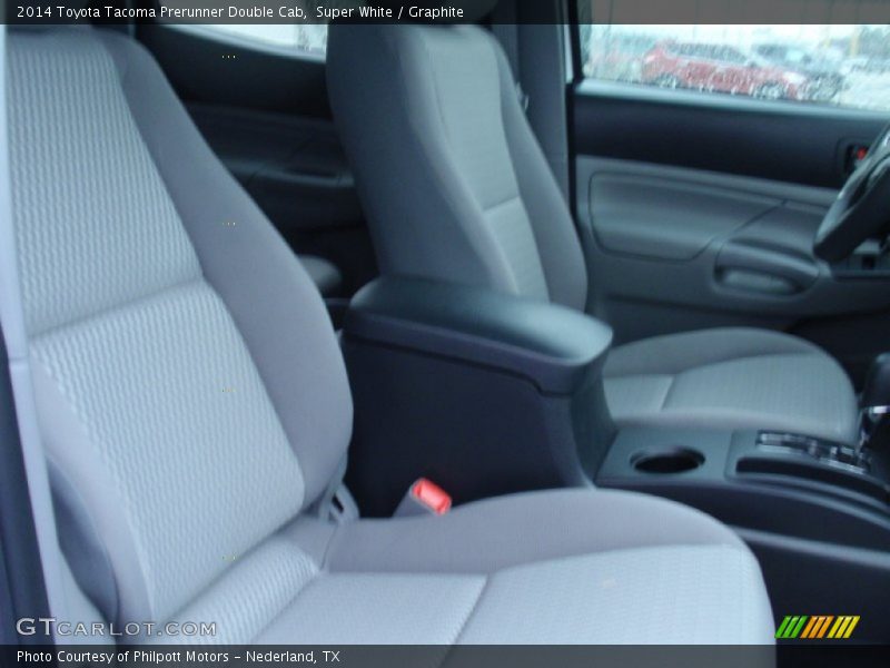 Super White / Graphite 2014 Toyota Tacoma Prerunner Double Cab