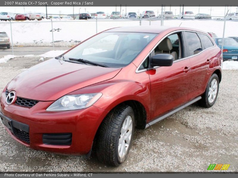 Copper Red Mica / Sand 2007 Mazda CX-7 Sport