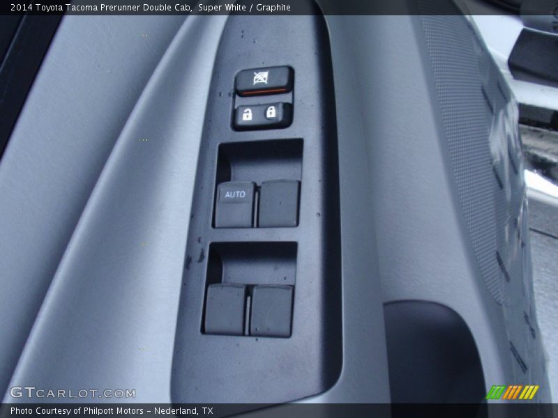 Super White / Graphite 2014 Toyota Tacoma Prerunner Double Cab