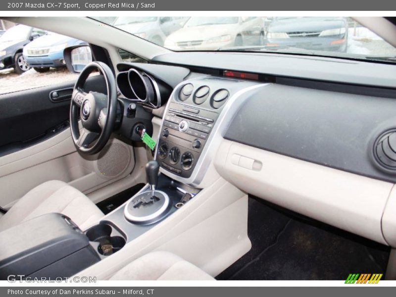 Copper Red Mica / Sand 2007 Mazda CX-7 Sport