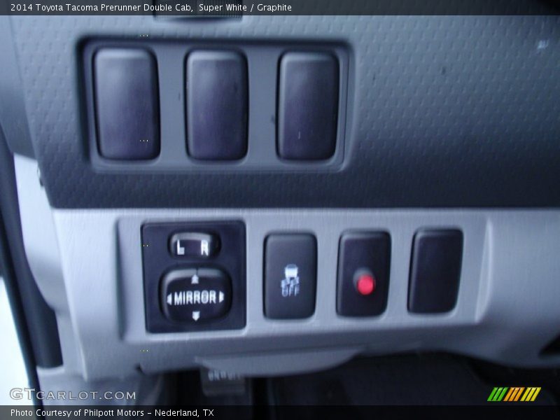 Super White / Graphite 2014 Toyota Tacoma Prerunner Double Cab