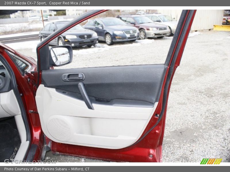 Copper Red Mica / Sand 2007 Mazda CX-7 Sport