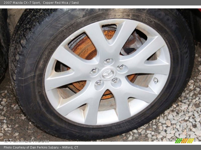 Copper Red Mica / Sand 2007 Mazda CX-7 Sport