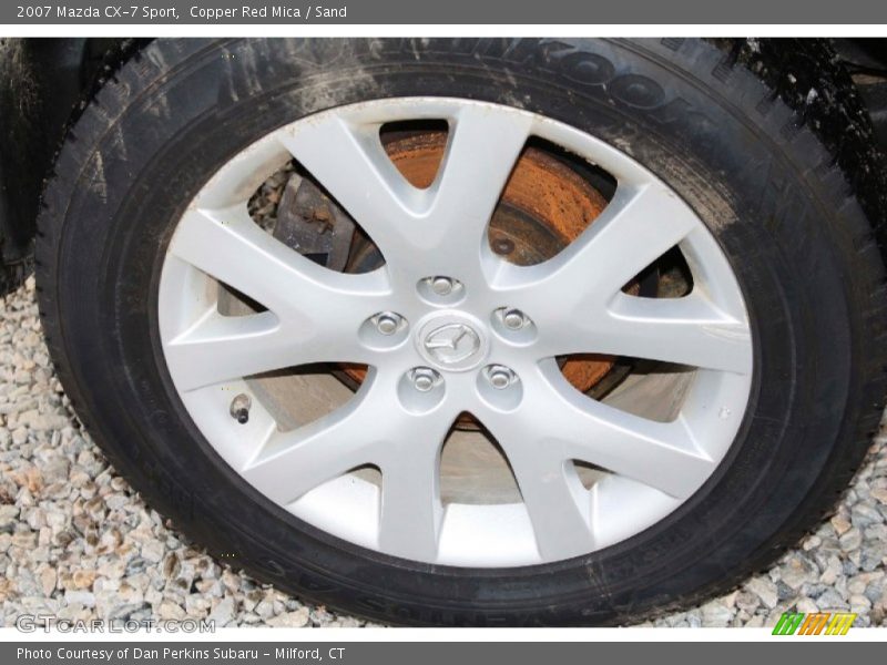 Copper Red Mica / Sand 2007 Mazda CX-7 Sport