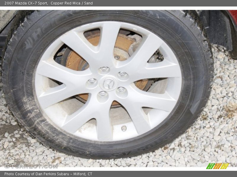 Copper Red Mica / Sand 2007 Mazda CX-7 Sport