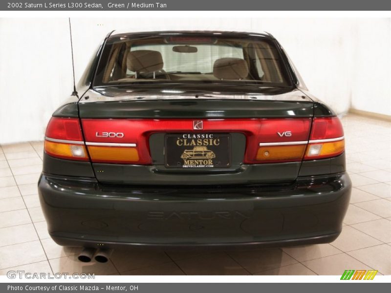 Green / Medium Tan 2002 Saturn L Series L300 Sedan