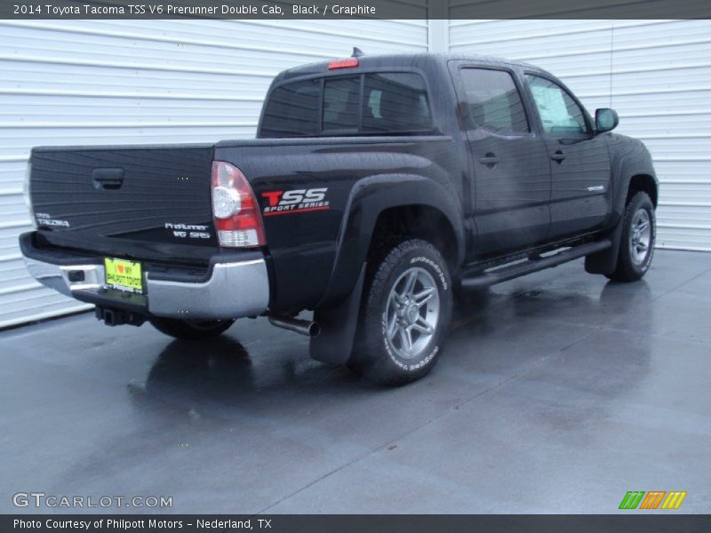 Black / Graphite 2014 Toyota Tacoma TSS V6 Prerunner Double Cab