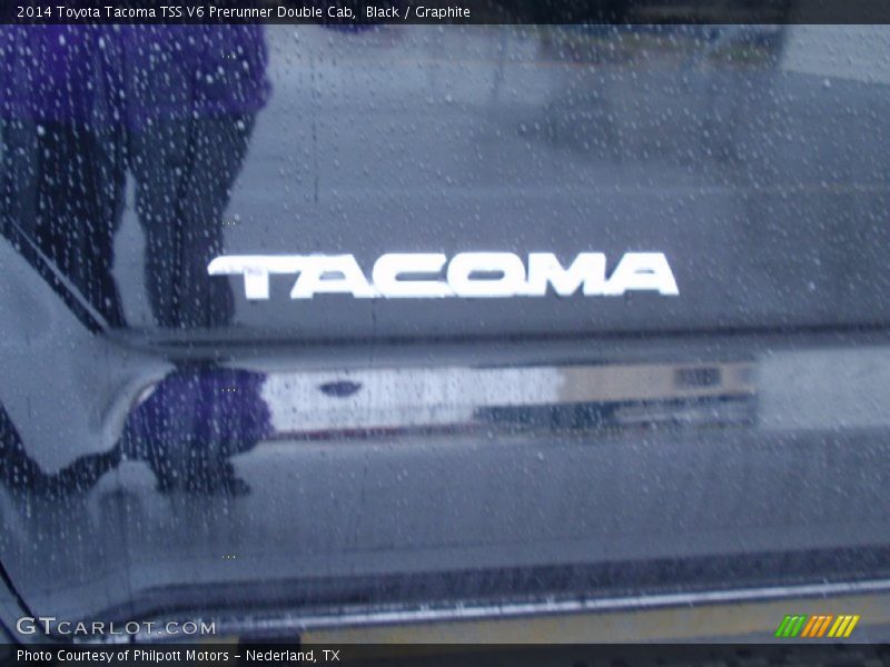Black / Graphite 2014 Toyota Tacoma TSS V6 Prerunner Double Cab