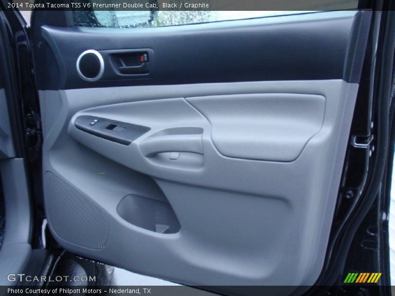 Black / Graphite 2014 Toyota Tacoma TSS V6 Prerunner Double Cab
