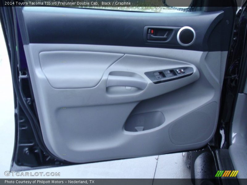Black / Graphite 2014 Toyota Tacoma TSS V6 Prerunner Double Cab