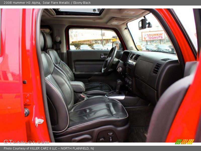 Front Seat of 2008 H3 Alpha