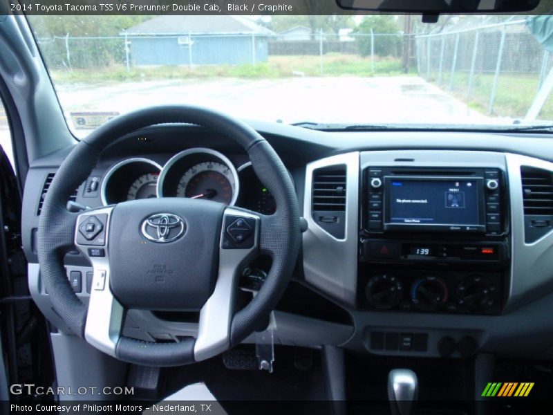 Black / Graphite 2014 Toyota Tacoma TSS V6 Prerunner Double Cab