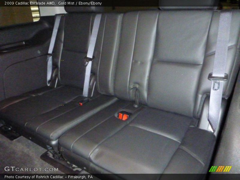 Gold Mist / Ebony/Ebony 2009 Cadillac Escalade AWD