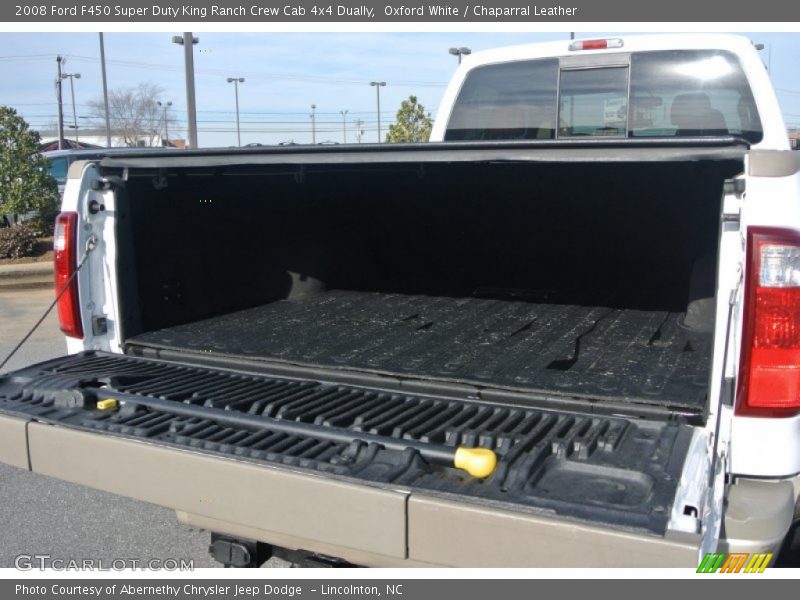 Oxford White / Chaparral Leather 2008 Ford F450 Super Duty King Ranch Crew Cab 4x4 Dually