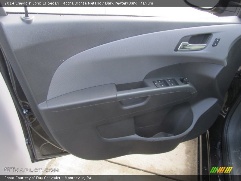 Mocha Bronze Metallic / Dark Pewter/Dark Titanium 2014 Chevrolet Sonic LT Sedan