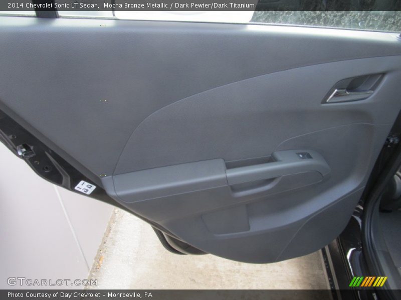 Mocha Bronze Metallic / Dark Pewter/Dark Titanium 2014 Chevrolet Sonic LT Sedan