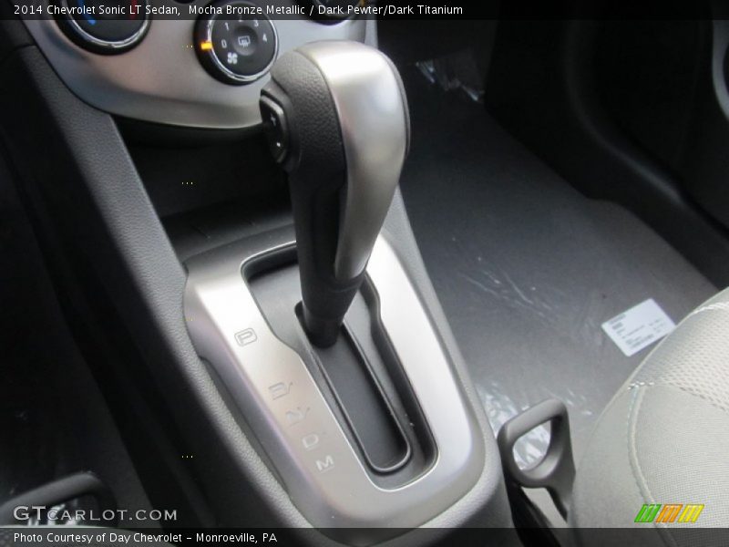 Mocha Bronze Metallic / Dark Pewter/Dark Titanium 2014 Chevrolet Sonic LT Sedan