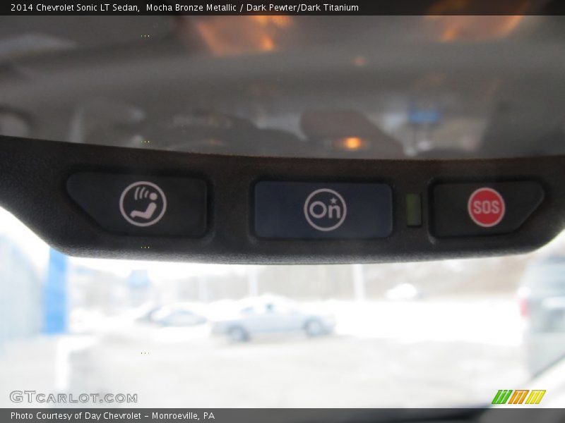 Mocha Bronze Metallic / Dark Pewter/Dark Titanium 2014 Chevrolet Sonic LT Sedan