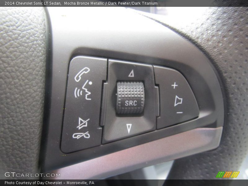 Mocha Bronze Metallic / Dark Pewter/Dark Titanium 2014 Chevrolet Sonic LT Sedan