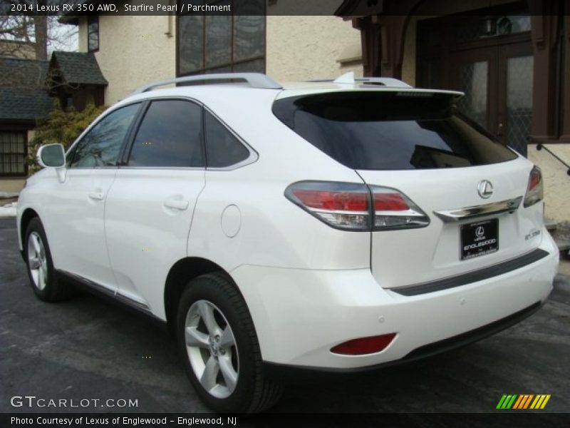 Starfire Pearl / Parchment 2014 Lexus RX 350 AWD