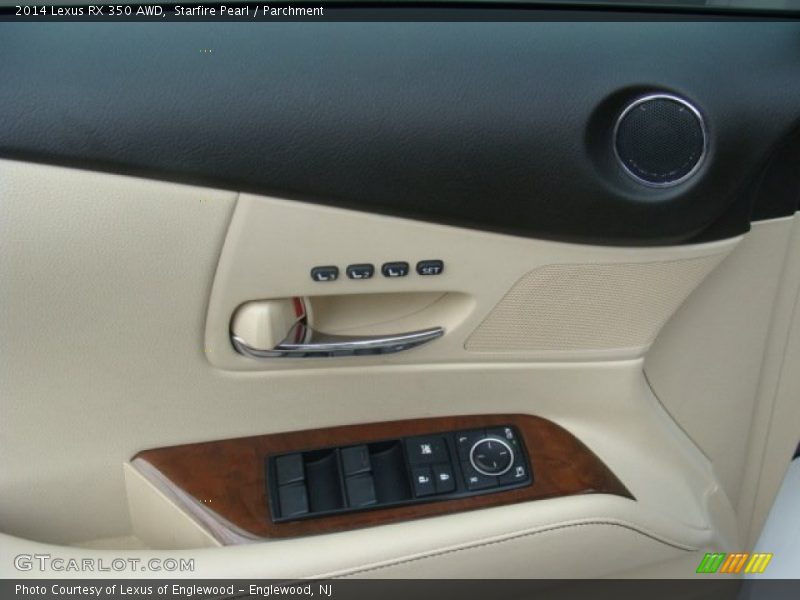 Starfire Pearl / Parchment 2014 Lexus RX 350 AWD