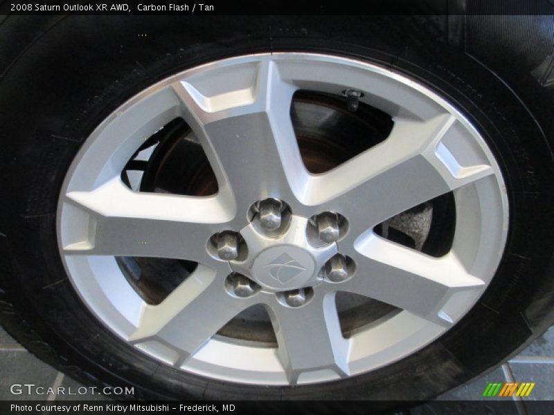 Carbon Flash / Tan 2008 Saturn Outlook XR AWD