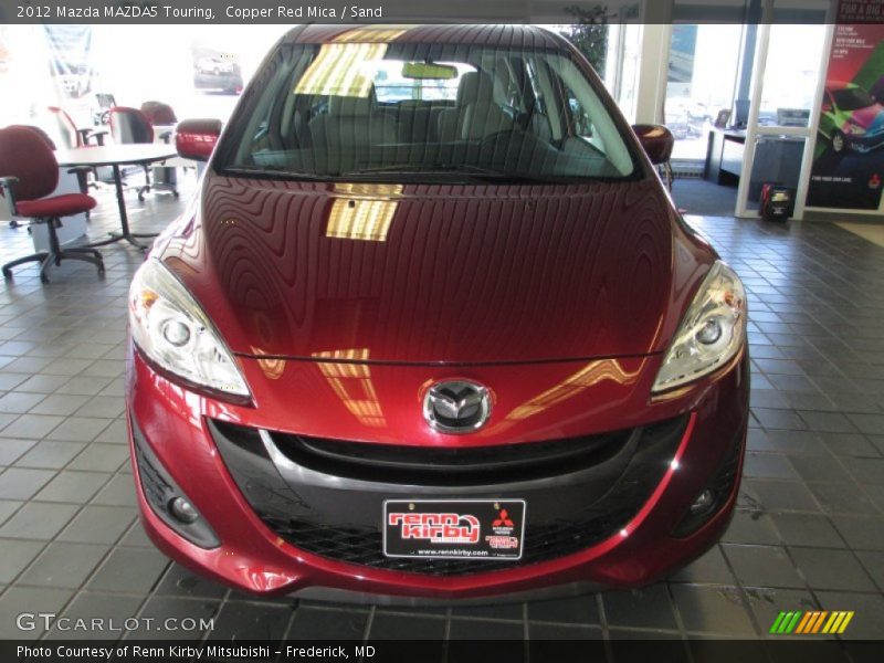 Copper Red Mica / Sand 2012 Mazda MAZDA5 Touring