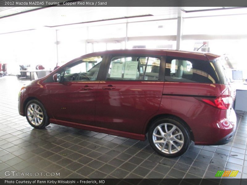 Copper Red Mica / Sand 2012 Mazda MAZDA5 Touring