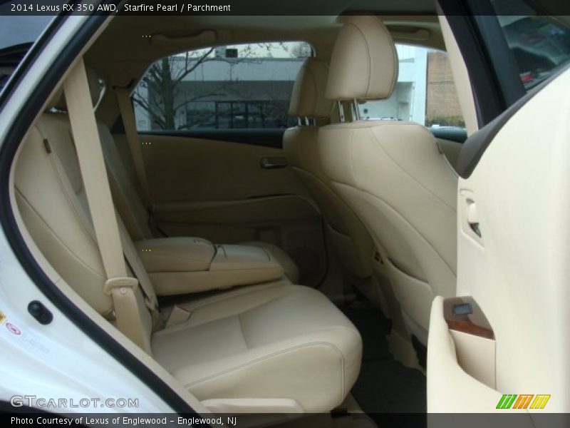 Starfire Pearl / Parchment 2014 Lexus RX 350 AWD