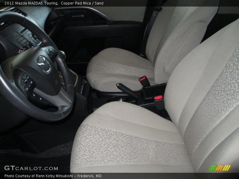 Copper Red Mica / Sand 2012 Mazda MAZDA5 Touring