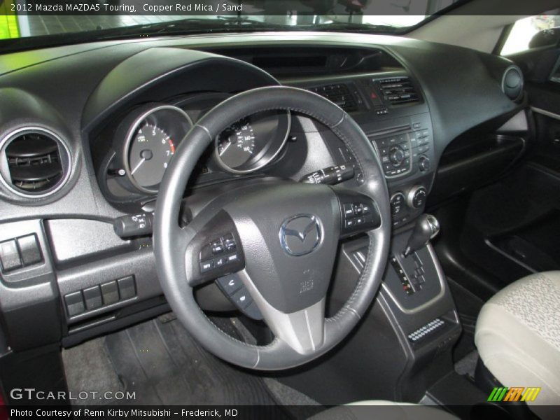 Copper Red Mica / Sand 2012 Mazda MAZDA5 Touring