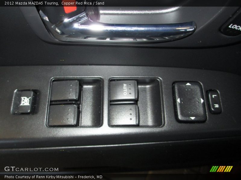 Copper Red Mica / Sand 2012 Mazda MAZDA5 Touring