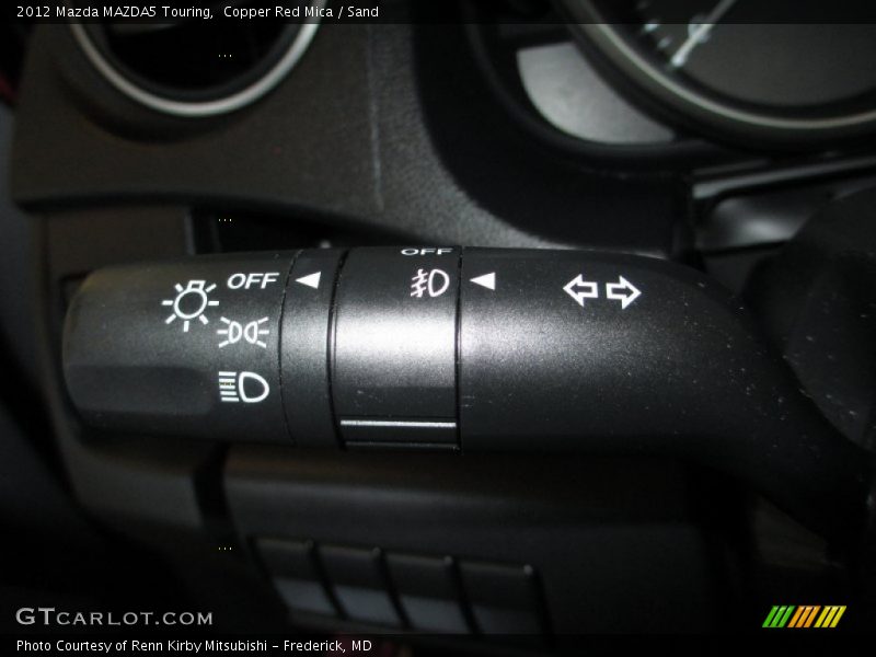 Copper Red Mica / Sand 2012 Mazda MAZDA5 Touring