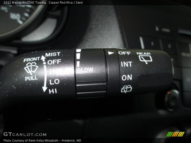 Copper Red Mica / Sand 2012 Mazda MAZDA5 Touring
