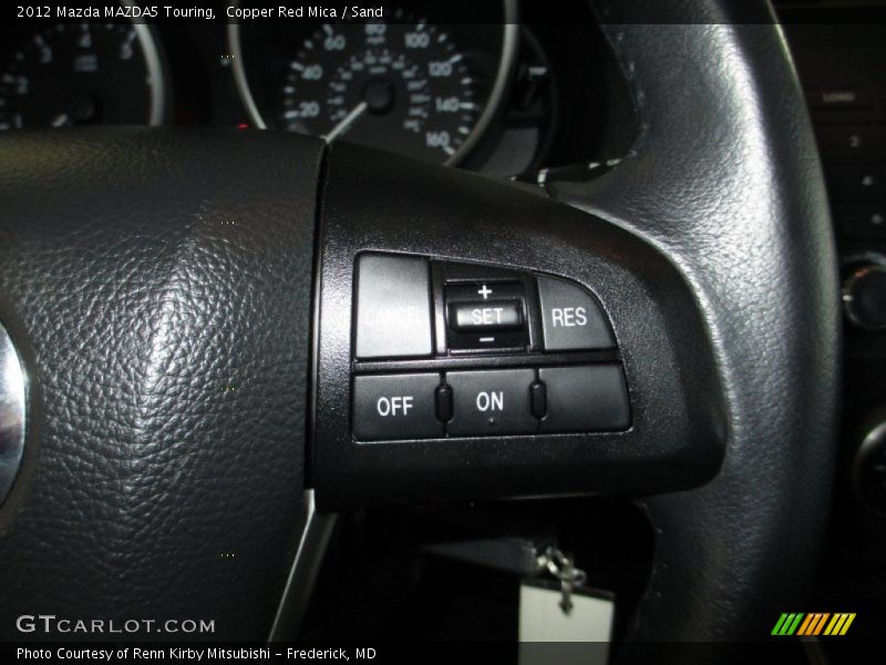 Copper Red Mica / Sand 2012 Mazda MAZDA5 Touring