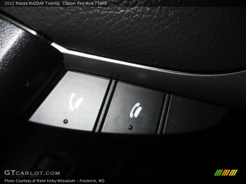 Copper Red Mica / Sand 2012 Mazda MAZDA5 Touring