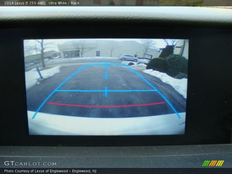 Ultra White / Black 2014 Lexus IS 250 AWD