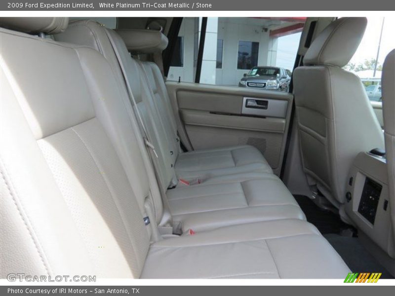 White Platinum Tri-Coat Metallic / Stone 2009 Ford Expedition Limited