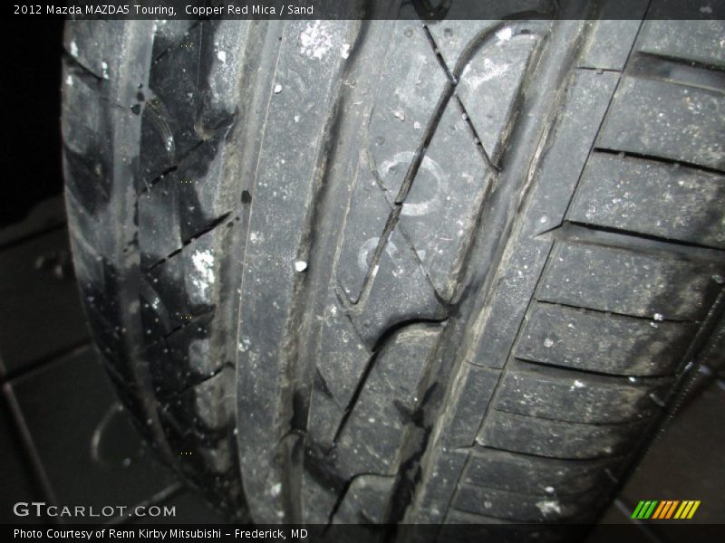 Copper Red Mica / Sand 2012 Mazda MAZDA5 Touring