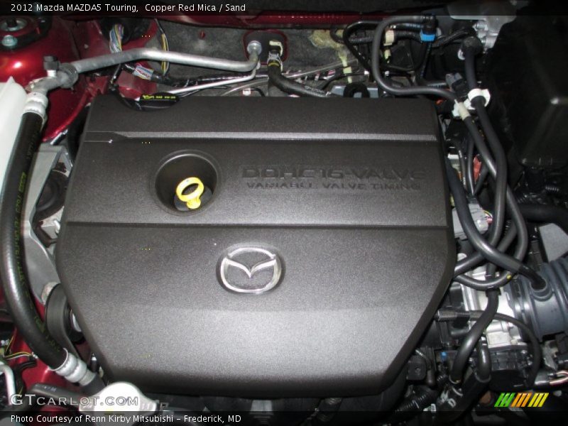 Copper Red Mica / Sand 2012 Mazda MAZDA5 Touring