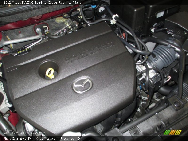 Copper Red Mica / Sand 2012 Mazda MAZDA5 Touring